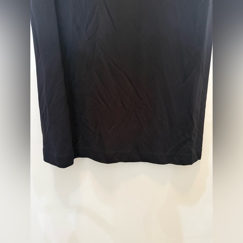 Papell Boutique Evening Dress‎ in Black and Silver Accent - Size 8 - Picture 4 of 8